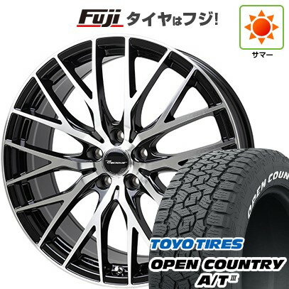 【新品国産車用5穴114.3】 夏タイヤ ホイール4本セット 235/60R18 トーヨー オープンカントリー A/T III RWL/RBL ホットスタッフ プレシャス HM-1 V-II 18インチ(送料無料)