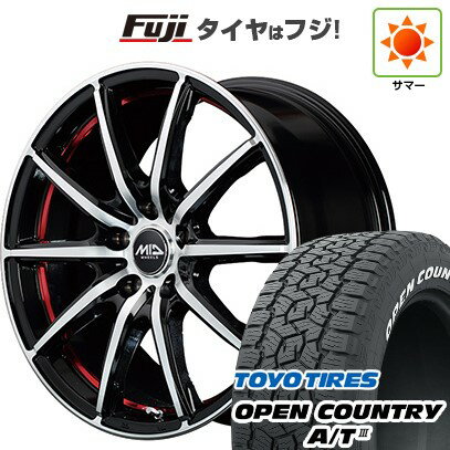 【新品国産5穴114.3車】 夏タイヤ ホイール4本セット 225/60R17 トーヨー オープンカントリー A/T III RWL/RBL MID WHEELS SX-2 17インチ(送料無料) サマータイヤ