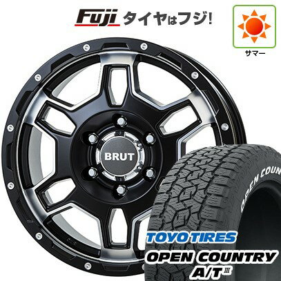 【新品】プラド/ハイラックス 夏タイヤ ホイール4本セット 265/65R17 トーヨー オープンカントリー A/T III RWL/RBL トライスター BRUT BR-66 17インチ(送料無料) サマータイヤ