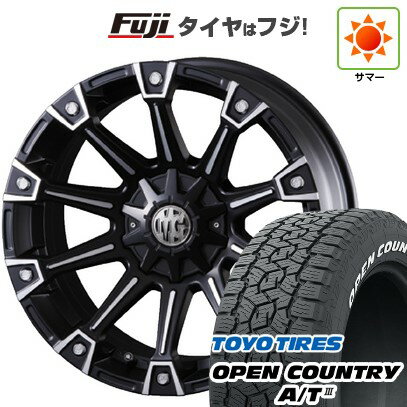 【新品】ハイエース200系 夏タイヤ ホイール4本セット 215/65R16 109/107R トーヨー オープンカントリー A/T III RWL/RBL クリムソン マーテルギア(MG) モンスター 16インチ(送料無料) サマータイヤ
