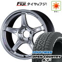 【新品国産5穴114.3車】 夏タイヤ ホイール4本セット 225/60R18 トーヨー オープンカントリー A/T III RWL/RBL SSR GT GTX03 18インチ(送料無料) サマータイヤ