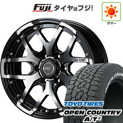 【新品】プラド/ハイラックス 夏タイヤ ホイール4本セット 265/65R17 トーヨー オープンカントリー A/T III RWL/RBL SSR ディバイド ZS 17インチ(送料無料) サマータイヤ