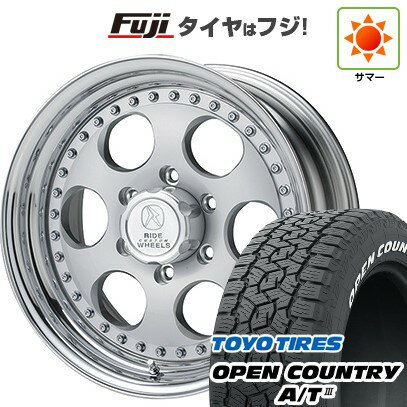 【新品国産車用5穴114.3】 夏タイヤ ホイール4本セット 215/70R16 トーヨー オープンカントリー A/T III RWL/RBL エルフォード ブラッドストック 3P 16インチ(送料無料)