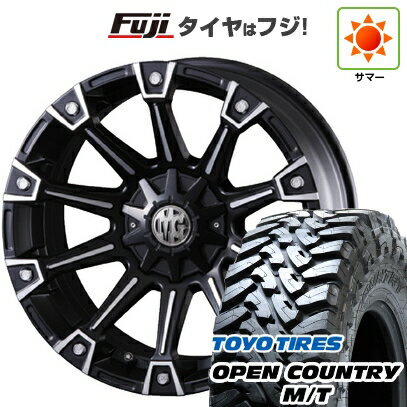 【新品国産車用6穴139.7】 夏タイヤ ホイール4本セット 315/75R16 トーヨー オープンカントリー M/T クリムソン マーテルギア(MG) モンスター 16インチ(送料無料)