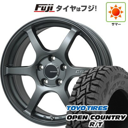 【新品国産車用5穴114.3】 夏タイヤ ホイール4本セット 225/60R17 トーヨー オープンカントリー R/T RBL レアマイスター CS-V6(ガンメタ) 17インチ(送料無料)