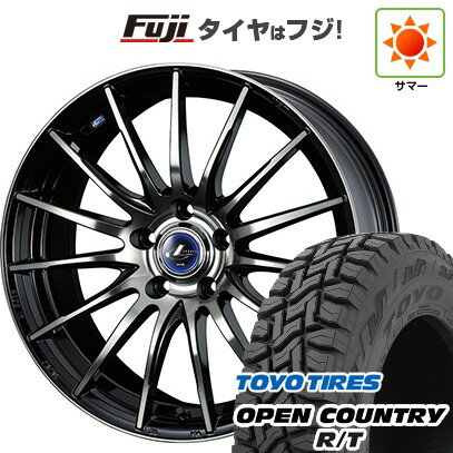 【新品国産5穴100車】 夏タイヤ ホイール4本セット 225/55R18 トーヨー オープンカントリー R/T RBL WEDS ウェッズ レオニス NAVIA 05 18インチ(送料無料) サマータイヤ