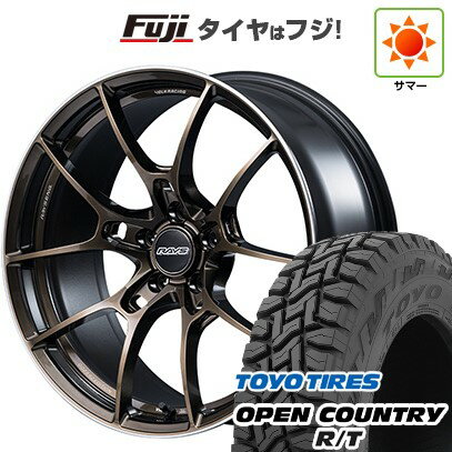 【新品国産5穴114.3車】 夏タイヤ ホイール4本セット 225/55R18 トーヨー オープンカントリー R/T RBL RAYS レイズ ボルクレーシング G025 SZ EDITION 18インチ(送料無料) サマータイヤ