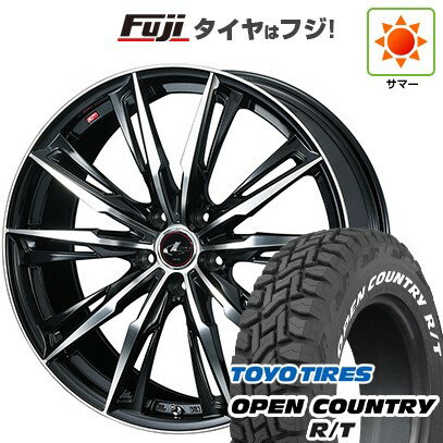 【新品国産5穴114.3車】 夏タイヤ ホイール4本セット 225/60R18 トーヨー オープンカントリー R/T RWL/RBL WEDS ウェッズ レオニス GX 18インチ(送料無料) サマータイヤ