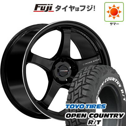 【新品国産車用5穴114.3】 夏タイヤ ホイール4本セット 225/60R18 トーヨー オープンカントリー R/T RWL/RBL ホットスタッフ クロススピード ハイパーエディションCR5 18インチ(送料無料)