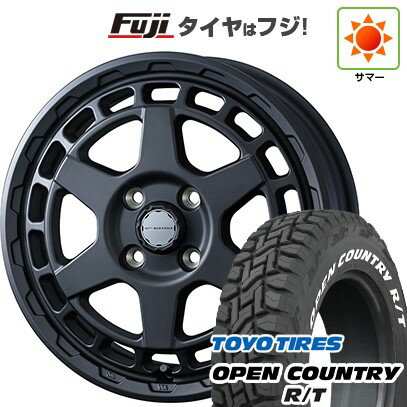 【新品 軽自動車】ハスラー デリカミニ(4WD) 夏タイヤ ホイール4本セット 165/60R15 トーヨー オープンカントリー R/T RWL/RBL WEDS ウェッズアドベンチャー マッドヴァンス X タイプS 15インチ(送料無料) サマータイヤ