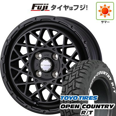 【新品 軽自動車】ハスラー デリカミニ(4WD) 夏タイヤ ホイール4本セット 165/60R15 トーヨー オープンカントリー R/T RWL/RBL WEDS ウェッズアドベンチャー マッドヴァンス 09 15インチ(送料無料) サマータイヤ