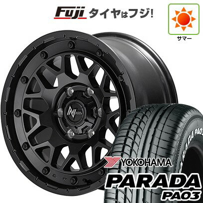 【新品】ハイエース200系 夏タイヤ ホイール4本セット 215/60R17 109/107S ヨコハマ PARADA PA03 ホワイトレター MID WHEELS NITRO POWER M29 スティンガー 17インチ(送料無料) サマータイヤ