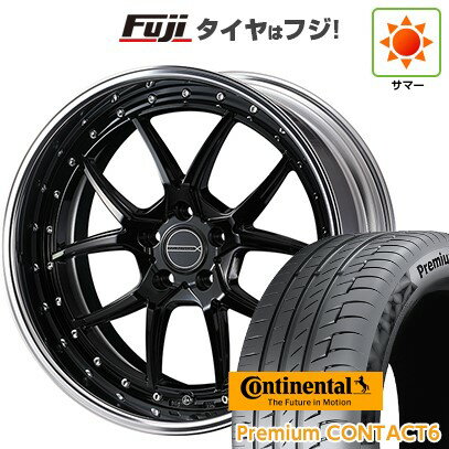 【新品国産車用5穴114.3】 夏タイヤ ホイール4本セット 245/40R21 コンチネンタル コンチ プレミアムコンタクト6(限定2024年製) WEDS ウェッズ マーベリック 1705S 9J 21インチ(送料無料)