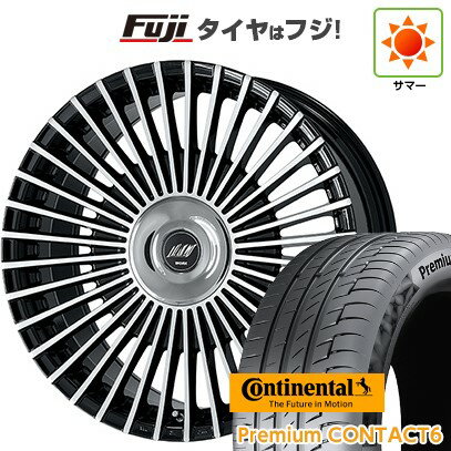 【新品国産車用5穴114.3】 夏タイヤ ホイール4本セット 245/40R21 コンチネンタル コンチ プレミアムコンタクト6(特価限定) WORK ワーク イミッツ シュトラール 21インチ(送料無料)