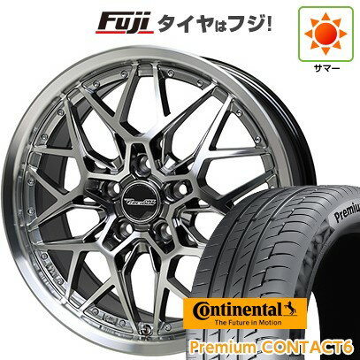 【新品国産車用5穴114.3】 夏タイヤ ホイール4本セット 245/40R21 コンチネンタル コンチ プレミアムコンタクト6(特価限定) ホットスタッフ プレシャス アストM5 21インチ(送料無料)