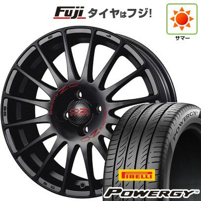 【新品国産車用5穴100】 夏タイヤ ホイール4本セット 215/45R17 ピレリ パワジー OZ スーパーツーリズモ GT 17インチ(送料無料)