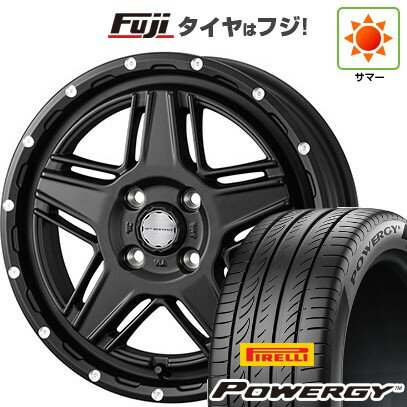 【新品 軽自動車】N-BOX タント スペーシア 夏タイヤ ホイール4本セット 165/55R15 ピレリ パワジー WEDS ウェッズアドベンチャー マッドヴァンス 07 15インチ(送料無料) サマータイヤ