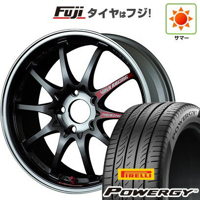 【新品国産車用5穴114.3】 夏タイヤ ホイール4本セット 215/50R17 ピレリ パワジー RAYS レイズ ボルクレーシング CE28 SL 17インチ(送料無料)