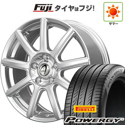 【新品国産車用5穴114.3】 夏タイヤ ホイール4本セット 195/65R15 ピレリ パワジー テクノピア アルテミス NS9 15インチ(送料無料)