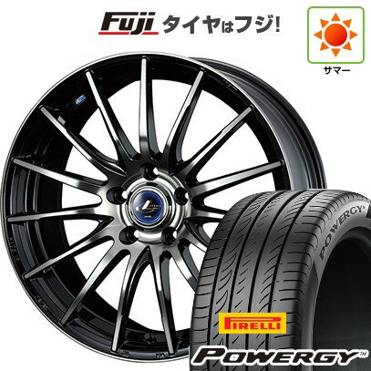 【新品国産5穴114.3車】 夏タイヤ ホイール4本セット 215/65R16 ピレリ パワジー WEDS ウェッズ レオニス NAVIA 05 16インチ(送料無料) サマータイヤ