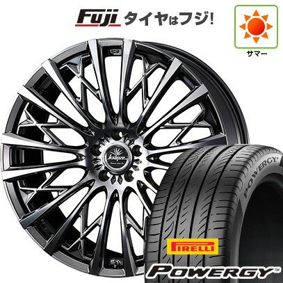 【新品国産車用5穴114.3】 夏タイヤ ホイール4本セット 225/45R19 ピレリ パワジー WEDS ウェッズ クレンツェ シュリット 855EVO 19インチ(送料無料)