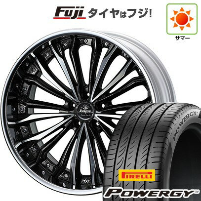 【新品国産車用5穴114.3】 夏タイヤ ホイール4本セット 245/45R19 ピレリ パワジー WEDS ウェッズ クレンツェ フェルゼン 19インチ(送料無料)
