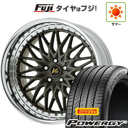 【新品国産車用5穴114.3】 夏タイヤ ホイール4本セット 225/45R18 ピレリ パワジー WORK ワーク VS VS-XV 18インチ(送料無料)