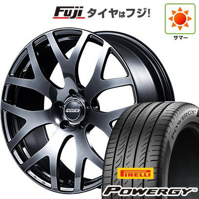 【新品国産車用5穴114.3】 夏タイヤ ホイール4本セット 225/40R19 ピレリ パワジー RAYS レイズ VMF S-01 19インチ(送料無料)