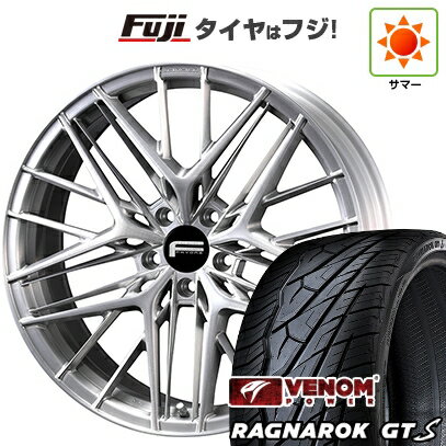 【新品国産車用5穴114.3】 夏タイヤ ホイール4本セット 245/35R20 ヴェノムパワー ラグナロクGTS BSW(..