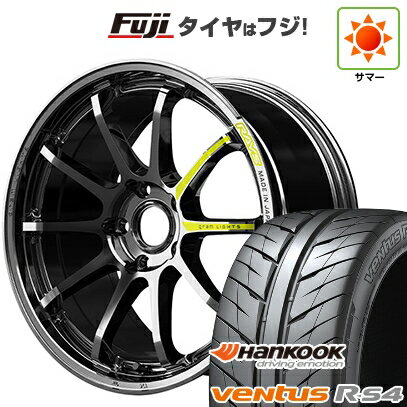 【新品国産車用5穴100】 夏タイヤ ホイール4本セット 225/40R18 ハンコック ヴェンタス R-S4 Z232 RAYS レイズ グラムライツ 57NR LIMITED 18インチ(送料無料)