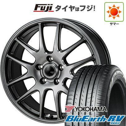 【パンク保証付き】【新品国産5穴114.3車】 夏タイヤ ホイール4本セット 215/65R16 ヨコハマ ブルーアース RV-03 モンツァ ZACK JP-205 16インチ(送料無料) サマータイヤ