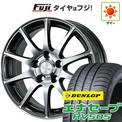 【新品国産5穴114.3車】 夏タイヤ ホイール4本セット 205/55R16 ダンロップ エナセーブ RV505 ブリヂストン エコフォルム CRS23 16インチ(送料無料) サマータイヤ