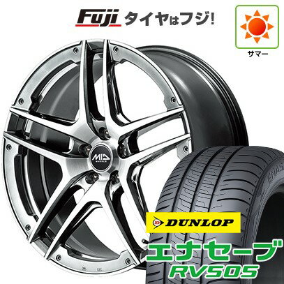 【新品国産5穴114.3車】 夏タイヤ ホイール4本セット 215/60R17 ダンロップ エナセーブ RV505 MID WHEELS MID EXCLUSIVE 025SV 17インチ(送料無料) サマータイヤ