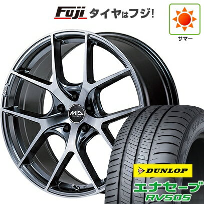 【新品国産車用5穴114.3】 夏タイヤ ホイール4本セット 225/45R18 ダンロップ エナセーブ RV505 MID WHEELS MID EXCLUSIVE 025F RN 18インチ(送料無料)