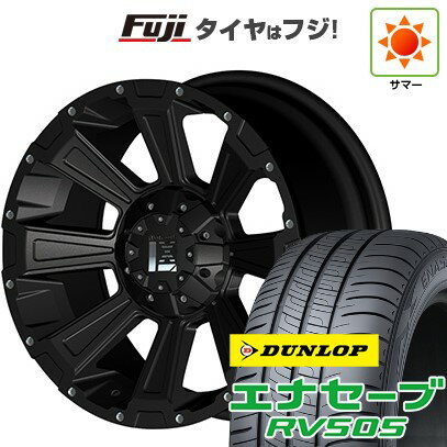 【新品国産5穴114.3車】 夏タイヤ ホイール4本セット 215/65R16 ダンロップ エナセーブ RV505 オフビート レクセル デスロック 16インチ(送料無料) サマータイヤ
