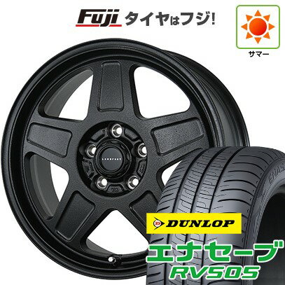 【新品国産5穴114.3車】 夏タイヤ ホイール4本セット 225/60R17 ダンロップ エナセーブ RV505 トピー ランドフット GWD 17インチ(送料無料) サマータイヤ