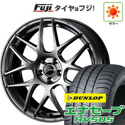 【新品国産5穴114.3車】 夏タイヤ ホイール4本セット 245/45R19 ダンロップ エナセーブ RV505 WEDS ウェッズスポーツ SA-27R 19インチ(送料無料) サマータイヤ