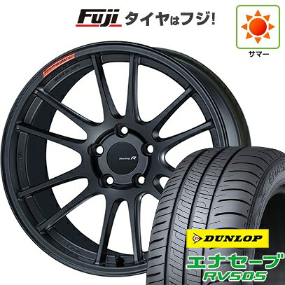 【新品国産車用5穴114.3】 夏タイヤ ホイール4本セット 215/45R18 ダンロップ エナセーブ RV505 ENKEI エンケイ GTC01 RR 18インチ(送料無料)
