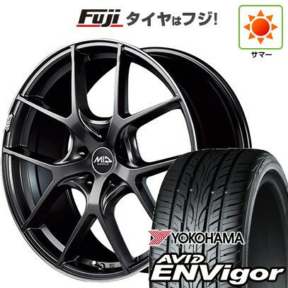 【新品国産車用5穴114.3】 夏タイヤ ホイール4本セット 225/40R19 ヨコハマ エイビッド エンビガーS321 MID WHEELS MID EXCLUSIVE 025F 19インチ(送料無料)