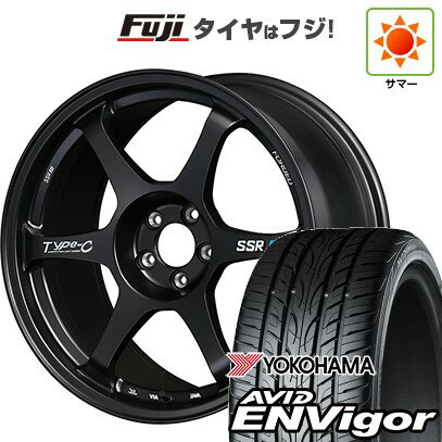 【新品国産車用5穴100】 夏タイヤ ホイール4本セット 215/45R17 ヨコハマ エイビッド エンビガーS321 SSR Type-c FORGED 17インチ(送料無料)
