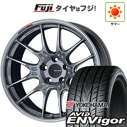 【新品国産車用5穴100】 夏タイヤ ホイール4本セット 225/35R19 ヨコハマ エイビッド エンビガーS321 ENKEI エンケイ GTC02 19インチ(送料無料)