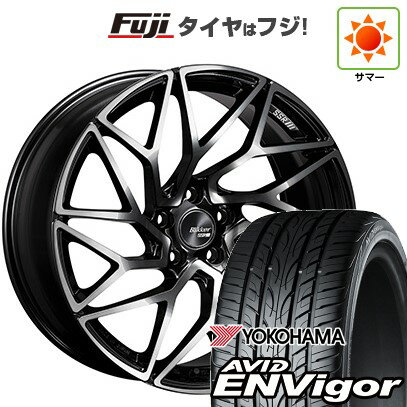 【新品国産車用5穴114.3】 夏タイヤ ホイール4本セット 245/35R20 ヨコハマ エイビッド エンビガーS321 SSR ブリッカー 01T 20インチ(送料無料)