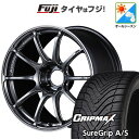 【新品国産5穴114.3車】 オールシーズンタイヤ ホイール4本セット 215/50R18 グリップマックス シュアグリップ オールシーズン(限定) ヨコハマ アドバンレーシング RSIII 18インチ(送料無料)