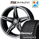 【新品国産5穴114.3車】 オールシーズンタイヤ ホイール4本セット 225/40R19 グリップマックス シュアグリップ オールシーズン(限定) WEDS ...