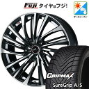 【新品国産5穴114.3車】 オールシーズンタイヤ ホイール4本セット 225/40R19 グリップマックス シュアグリップ オールシーズン(限定) WEDS ...