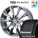 【新品国産5穴114.3車】 オールシーズンタイヤ ホイール4本セット 225/40R19 グリップマックス シュアグリップ オールシーズン(限定) WEDS ...