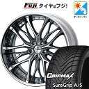 【新品国産5穴114.3車】 オールシーズンタイヤ ホイール4本セット 225/45R19 グリップマックス シュアグリップ オールシーズン(限定) WEDS ウェッズ クレンツェ ウィーバル 19インチ(送料無料)