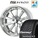 【新品国産5穴114.3車】 オールシーズンタイヤ ホイール4本セット 245/45R20 グリップマックス シュアグリップ オールシーズン(限定) WORK ...