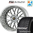 【新品国産5穴114.3車】 オールシーズンタイヤ ホイール4本セット 225/40R19 グリップマックス シュアグリップ オールシーズン(限定) WORK ...