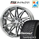 【新品国産5穴100車】 オールシーズンタイヤ ホイール4本セット 225/40R19 グリップマックス シュアグリップ オールシーズン(限定) WORK ワー...